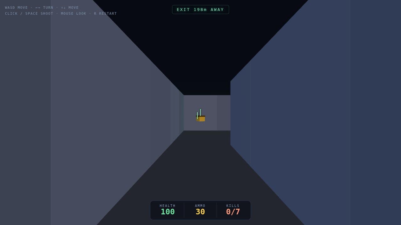 Still from the DeepSeek: DeepSeek V4.1 Flash game